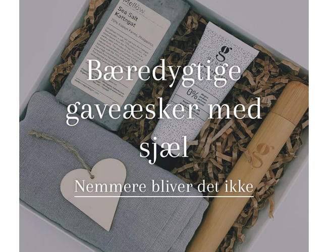 Webshop med bæredygtige firma gaveæsker - solgt ca. 90 gavekurve