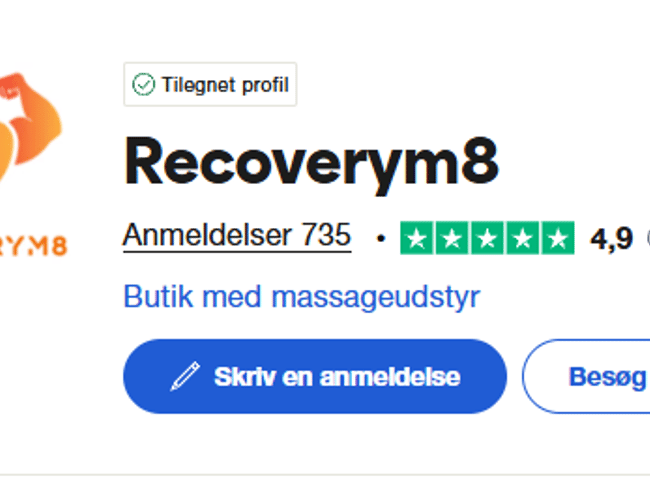 En af Danmarks første og førende brands inden for massagepistoler / massageudstyr - Omsætning total 10.623.355,40 kr.