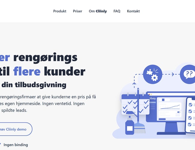 To komplette digitale platforme til rengøringsbranchen – SaaS + markedsplads
