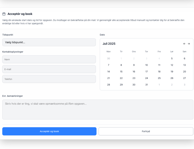 SkyQuote – SaaS til udendørs servicefirmaer (fliserens, tagrens, algebehandling mv.)  100% automatiseret opmåling, tilbud og fakturering – giver kunderne pris på få sekunder og øger salget!