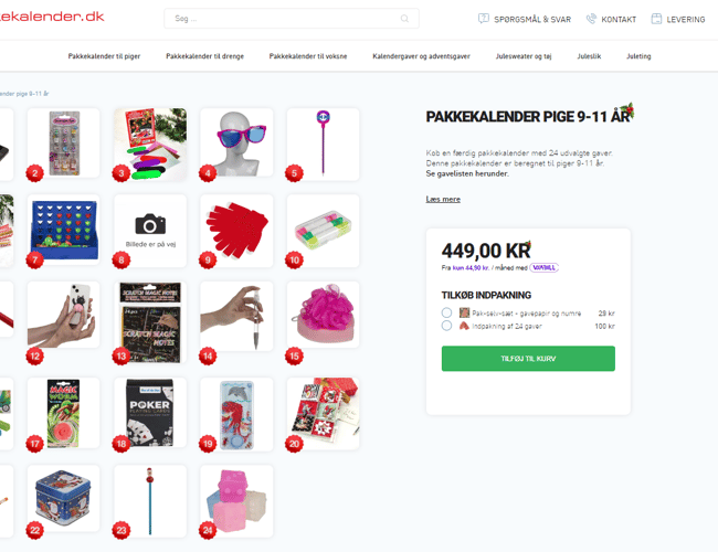 Få fingrene i en unik sæsonbutik med trofaste kunder og en høj Trustscore på 4,5