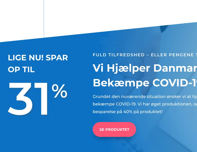 Desinfektionsmiddel.dk | 100% KØREKLAR WEBSHOP | GØR EN GOD HANDEL
