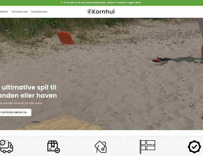 Vækstbar cornhole webshop med 17.252,60 kr. i omsætning på 15 dage - Overskud 8.137,70 kr. - Roas 8,4x - Overskudsgrad 47,51% - Koventeringsrate 3,71%