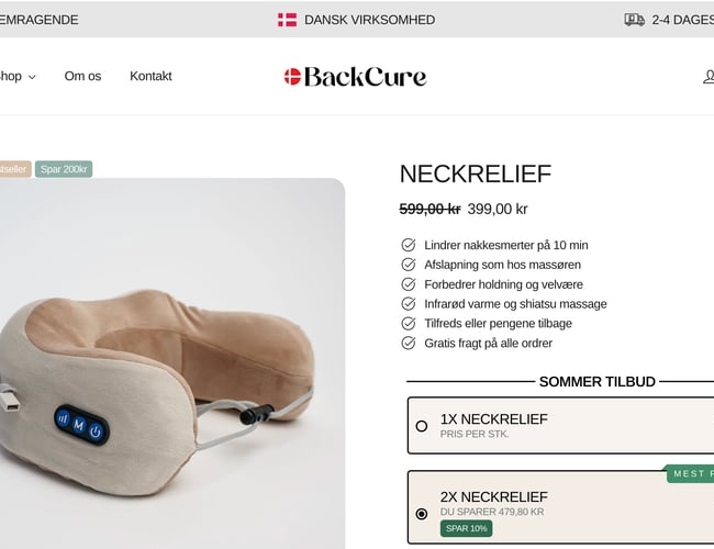 Dansk Shopify-webshop med 264 ordrer og dokumenteret salg sælges