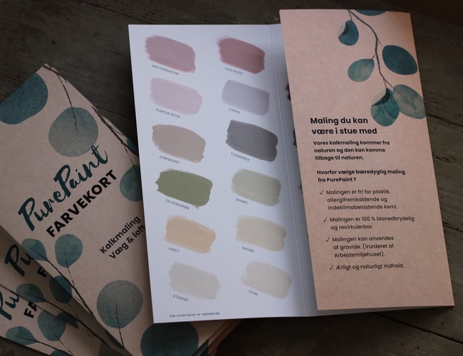 PurePaint Naturmaling -  smukke og unikke vægfarver 