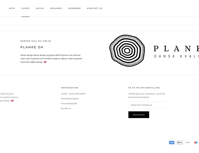 Planke.dk - Køreklar Dropshipping webshop med Plankebord - Dansk Leverendør aftale!