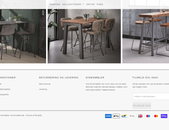 Opstillet og køreklar webshop med stort potentiale!