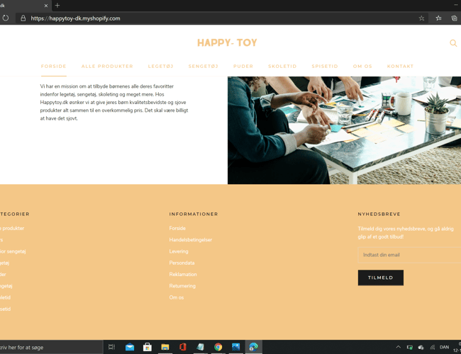 Køreklar børneshop med kvalitets Børnetøj, -sko og Legetøj, på Dropshipping aftale