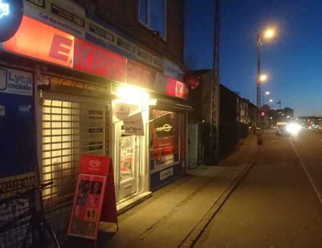 Express kiosk på Buddingevej til salg