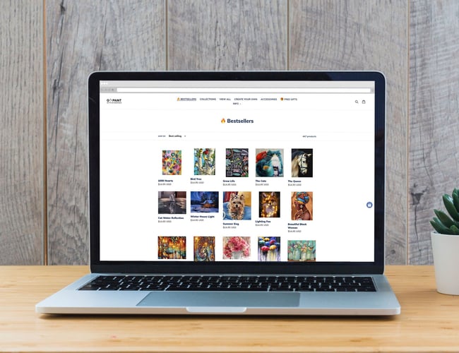 Gopaintwithdiamonds.com diamant-maleri dropshipping webshop