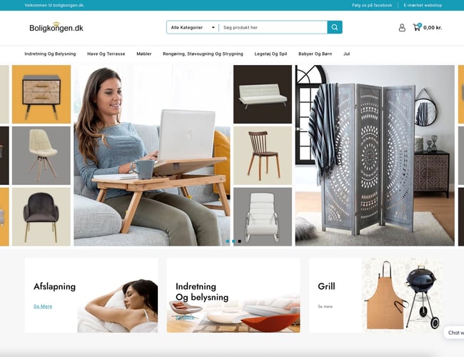 Boligkongen.dk - Dropshipping webshop sælges