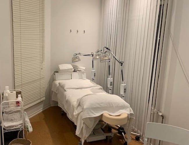 Skønhedsklinik med attraktiv beliggenhed