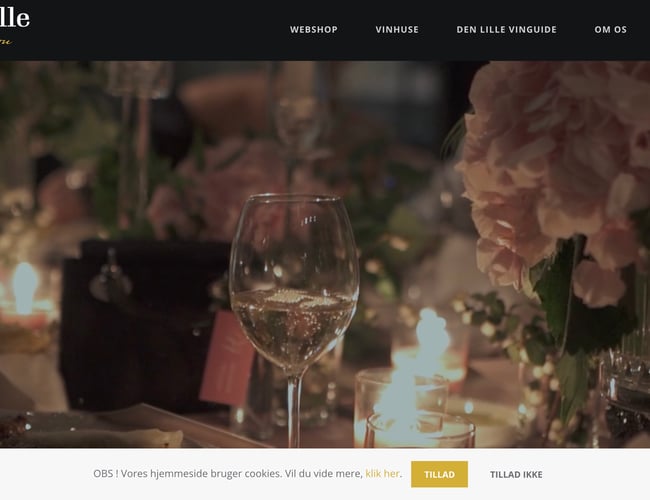 Webshop med vin fra Alsace sælges 