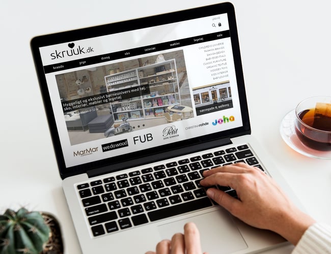 Skruuk.dk - Kendt eksklusiv børnewebshop med god omsætning sælges 