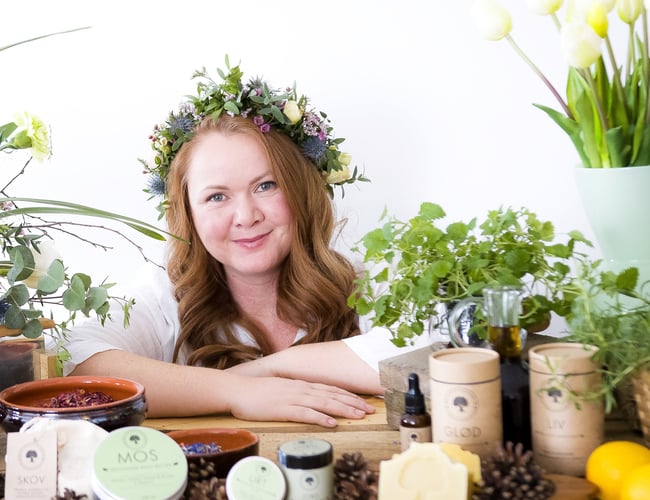 Økologisk webshop med egenproduktion af hudplejeprodukter