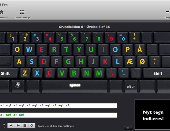 E-LEARNING PLATFORM OG INTERNATIONAL SKALERBART KONCEPT