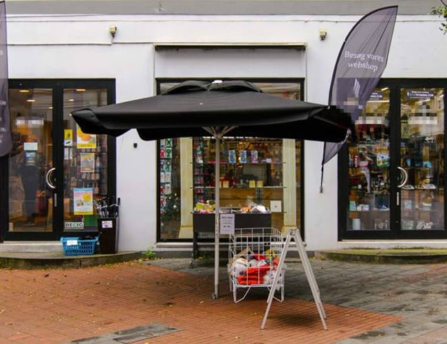 Butik med stor omsætning til Hurtig overtagelse og lav forhandlings pris