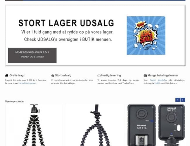 Webshop med 4.000 kunder