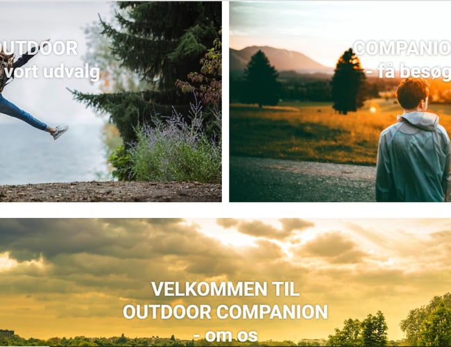 OutdoorCompanion.dk - Webshop med outdoor tøj og grej i høj kvalitet til kvinder & mænd