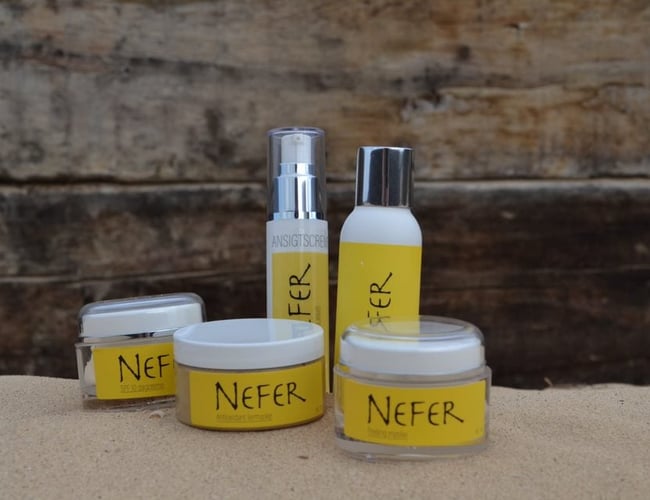 Webshop med hudcreme brand til salg