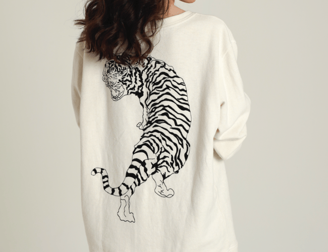 Restparti - naturlige sweatshirts 