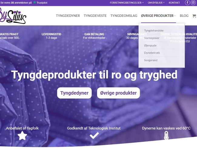 Webshop med fin overskudsgrad sælges