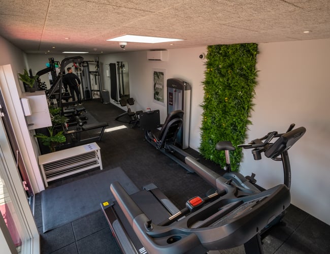 Salg af Fitcube koncept: Modulært micro-gym system med adgangsteknologi, app og reelle brugsdata