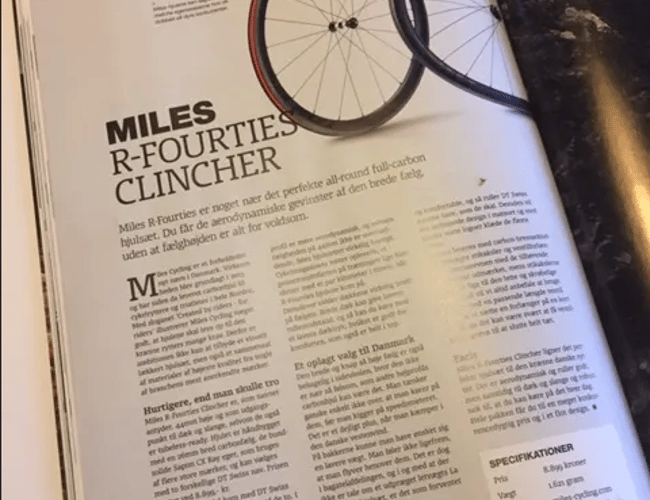 Miles Cycling – anerkendt webshop – eget brand – carbonhjulsæt – stort potentiale