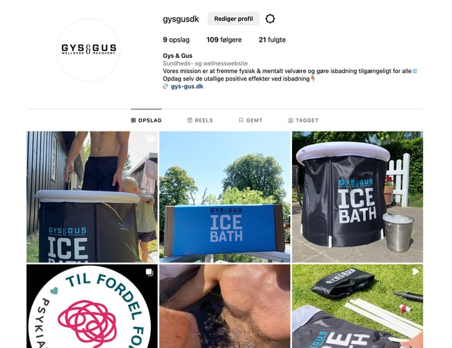 Køreklar webshop med eget varelager til salg - salg af transportable isbade