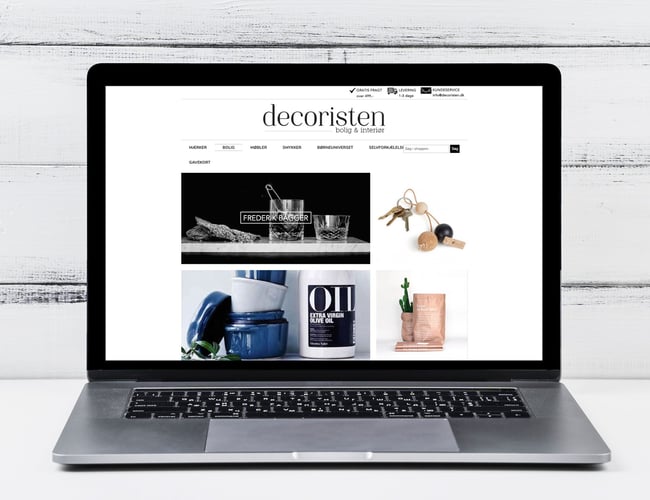 decoristen.dk - Lækker interiørwebshop med forhandleraftaler med godt 30 brands