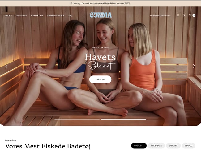Etableret swimwear-webshop med stærkt brandunivers sælges