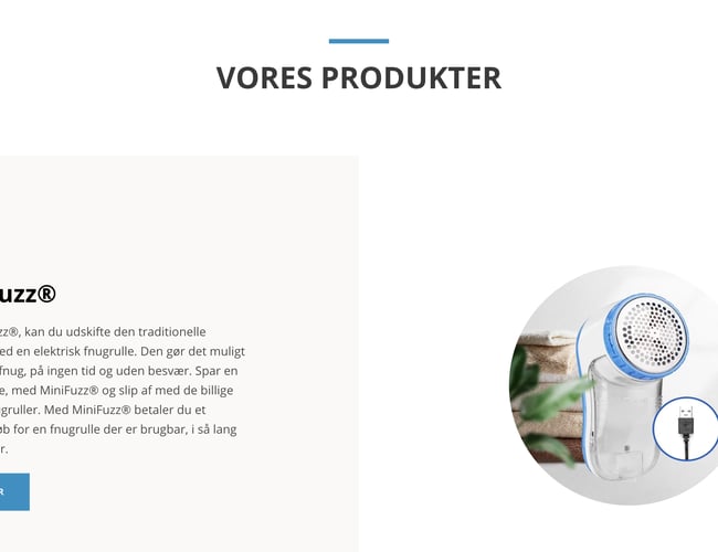 Dropship af unikke produkter - mulighed for omsætning fra første dag, samt unikt domænenavn