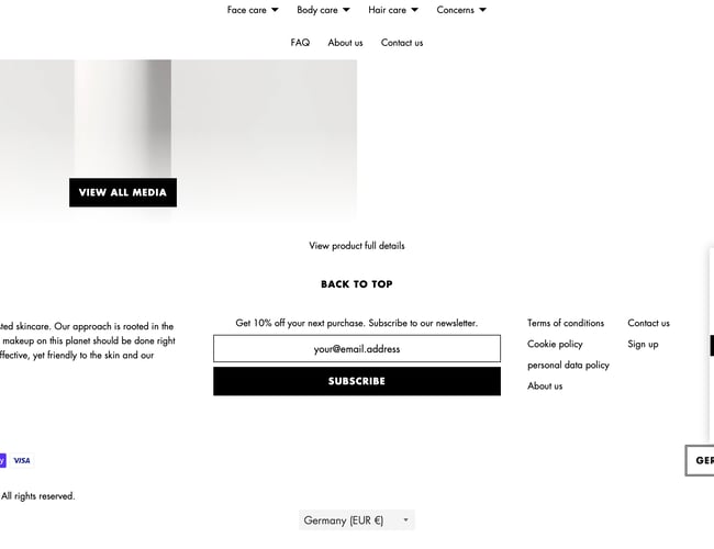 Køreklar Skincare webshop  - Bliv europas største skincare virksomhed!
