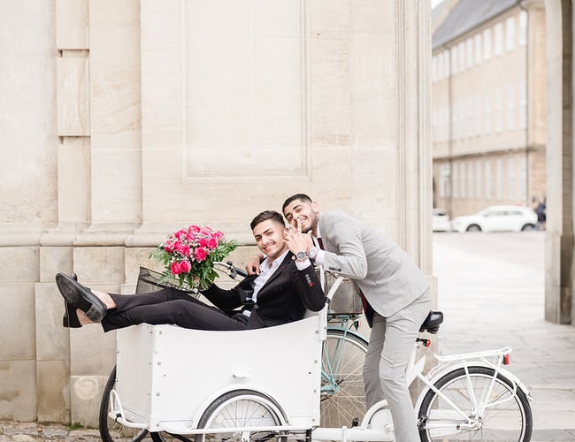 Super mulighed - færdigt koncept til sommeren! Christiania Cykel til bryllup konfirmation & events. 