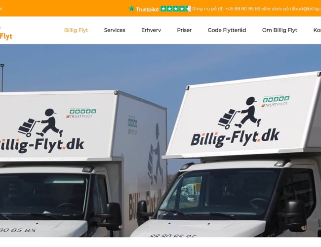 Flyttefirma igennem +10 år - Omsætning 1 mio kr. og overskud på 350-400.000 kr.