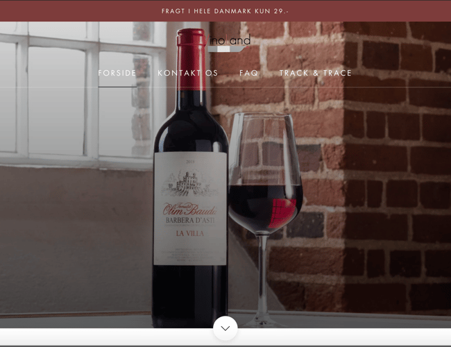 Klargjort Dropshipping Webshop med salg af Vinudstyr 