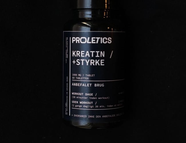 Nyopstartet kosttilskudsbrand med egen webshop og lager