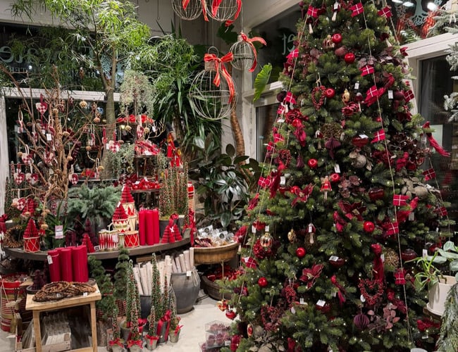 Blomsterforretning- Medlem af Interflora omsætning på 4.5 millioner i cph.
