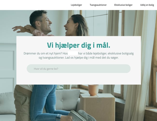 Køreklar boligportal med komplet professionelt system og brugervenligt design