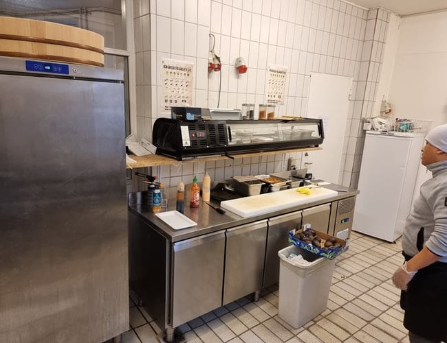  Sushi restaurant i hjertet af Struer - Daglig omsætning på 5000 kr.