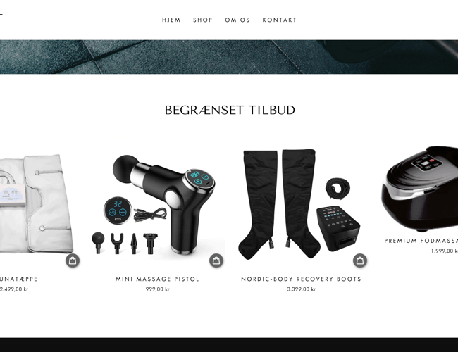 Nordic-Body fitness dropshipping virksomhed med stort potentiale! 