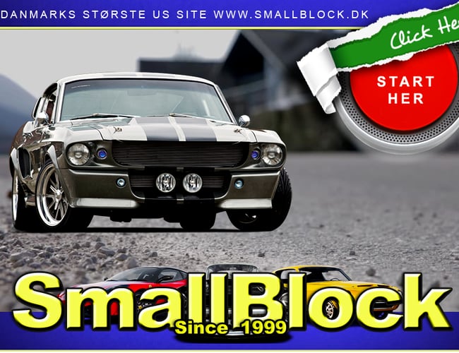 SmallBlock.dk - Eksisteret siden 1999 - Salg af veteranbiler