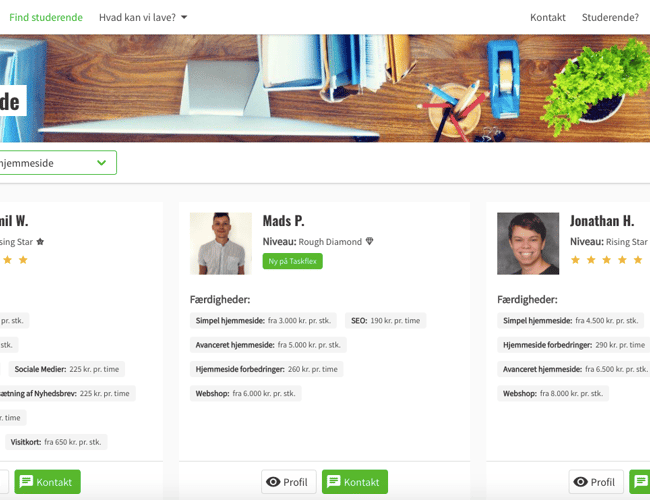 Skalérbar platform --> +100.000 omsætning med indsats på 1 time om måneden
