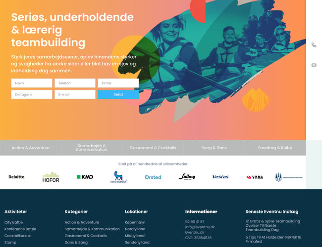 Skalerbar Teambuilding Platform Med Stort Vækst Potientiale 