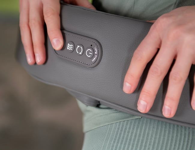 Massagepude med kraftig motor til nakke og ryg