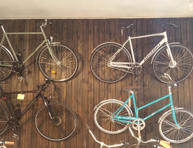 Velobless Cykler til afståelse - Cykelbutik i København areal på 198 m2.