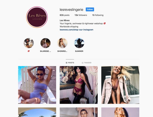 Lesreves.com - Webshop med undertøj, badetøj og natbeklædning til kvinder