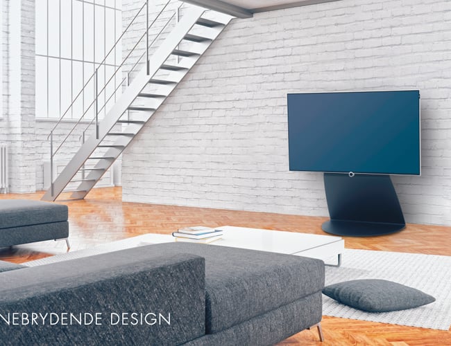 Handelsvirksomhed med innovative tv-standere og salg via 6 forhandlere