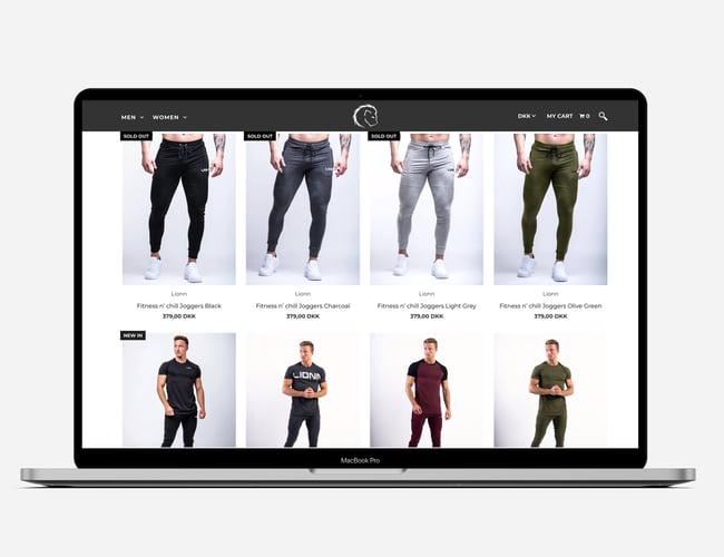 LIONN - Versatil og moderne Athleisure wear webshop. 