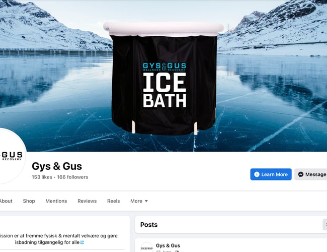 Køreklar webshop med eget varelager til salg - salg af transportable isbade